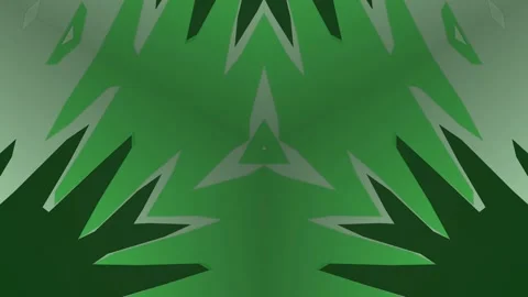 Green Abstract Geometric Kaleidoscope Motion Background Video stock 328626331