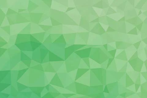 Green abstract geometric pattern background with triangles Stock Illustration