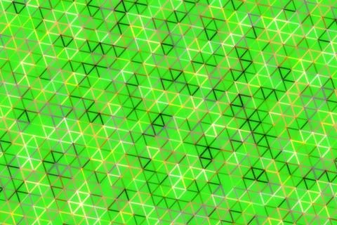 Green abstract geometric pattern with lines and shapes Stock Photos