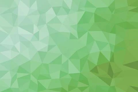 Green abstract geometric pattern with polygon shapes Stock Illustration