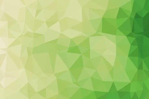Green abstract geometric pattern with polygon shapes Stock Illustration