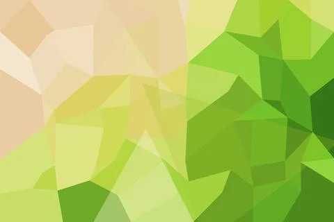 Green abstract geometric pattern with shades of green Stock Illustration