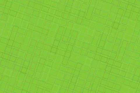Green abstract geometric pattern with squares and rectangles Foto stock