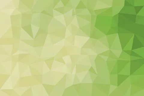 Green abstract geometric pattern with triangles and polygons Stock Illustration