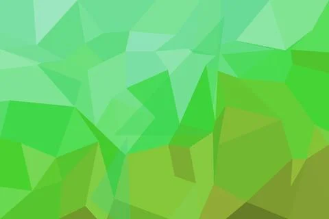 Green abstract geometric pattern with triangles and polygons Stock Photos
