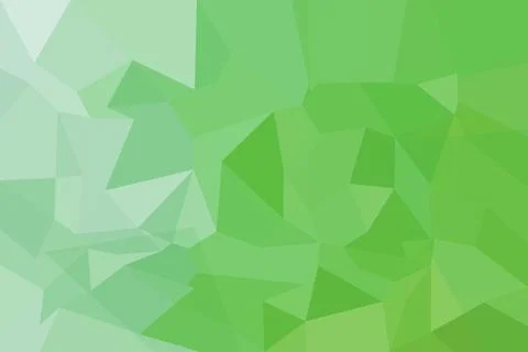 Green abstract geometric pattern with triangles and shapes Stock Photos