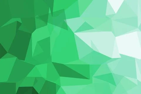 Green abstract geometric shapes pattern for design Stock Photos