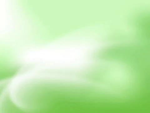 Green Abstract Gradient Background With Soft Blur Effect For Nature Theme A.. Ilustración de archivo