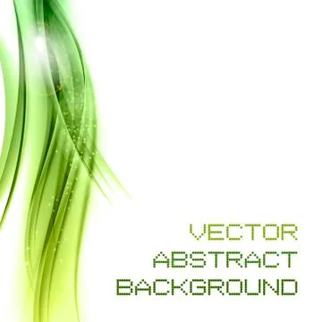 Green abstract Stock Illustration