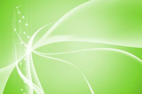 Green abstract light background Stock Illustration
