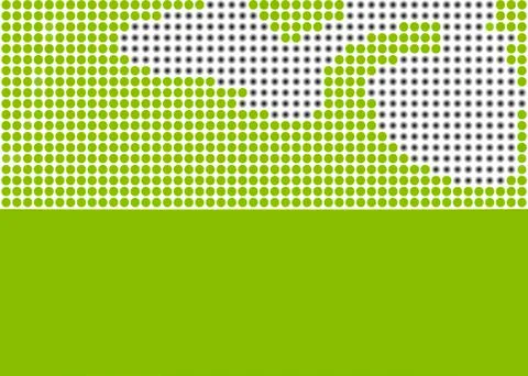 Green abstract light background Illustrazione stock