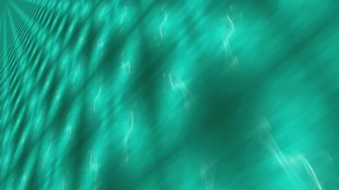 Green abstract light rays, vibrant shimmering teal background Stock Footage 336922405