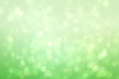 Green abstract light spot design Stock Illustration