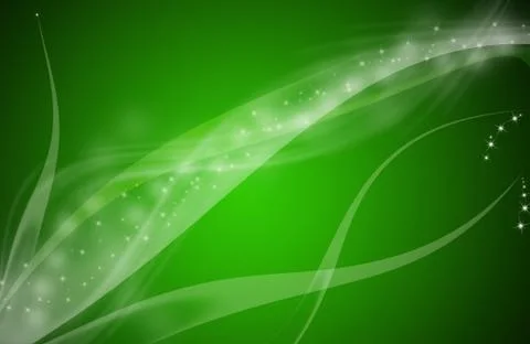 Green abstract line glowing background 스톡 일러스트