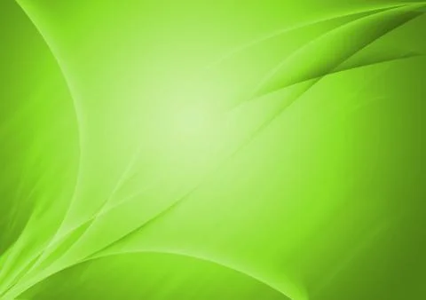 Green abstract lines curve background 스톡 일러스트