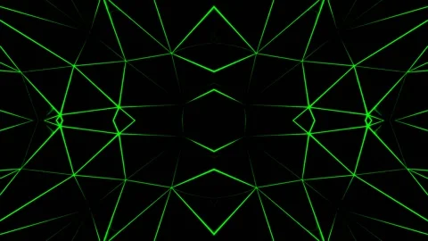 Green Abstract lines Stock Footage 193375016