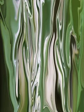 Green abstract liquify background Stock Illustration