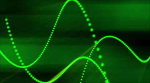 Green abstract loop motion background, shine light Stock Footage 43009519