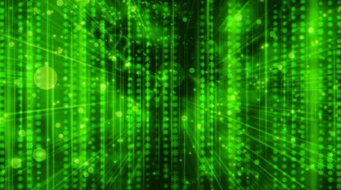 Green abstract loop motion background, shine light Stock Footage 43645104