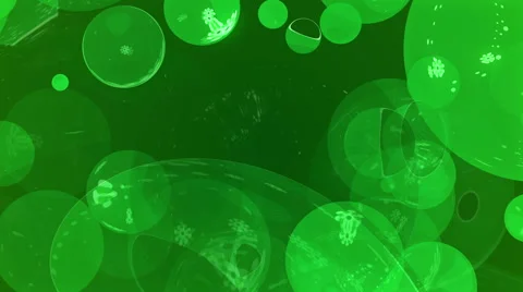 Green abstract loop motion background Stock Footage 44399470