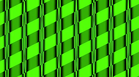 Green abstract loop motion background, lines Stock Footage 48752418