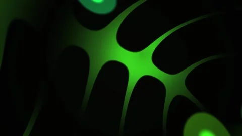 Green Abstract Motion Graphic with Glowing Network Lines for Futuristic Tec.. Stock Footage 343709559