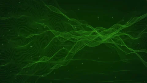 Green abstract moving background Stock Footage 86094677
