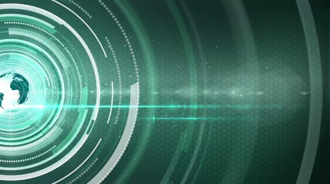 Green abstract for news background Stock Footage 39964893