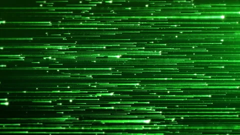 Green abstract particles as a 3d background Stock Footage 235658182