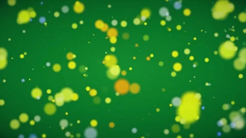 Green Abstract Particles Stock Footage 280415751