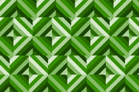 Green abstract pattern background design. Stock Illustration