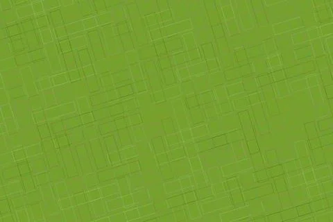 Green abstract pattern with geometric shapes and lines Stock Illustration