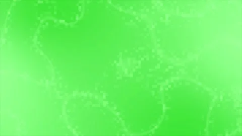 Green abstract pattern with hi-tech squares box big data background Stock Footage 302559464