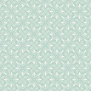 Green abstract pattern Stock Illustration