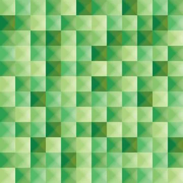 Green Abstract Pixel Background Stock Illustration