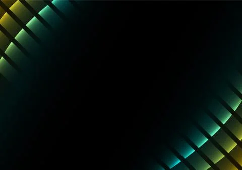Green abstract pixel curve background Stock Illustration