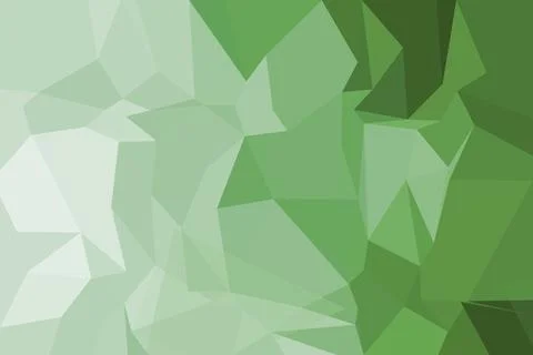 Green abstract polygon pattern background with geometric shapes Stock Photos