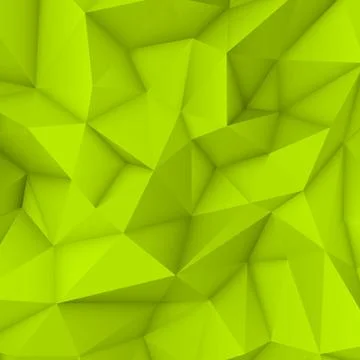 Green Abstract Polygonal Background Stock Illustration