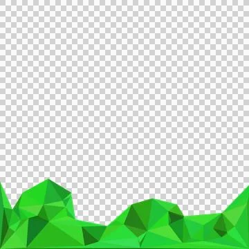 Green abstract polygonal geometry graphic background design Stock Illustration
