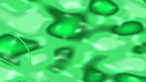 Green Abstract Scene with Blurred Shapes in Soft Lighting Stock-Footage 330120649