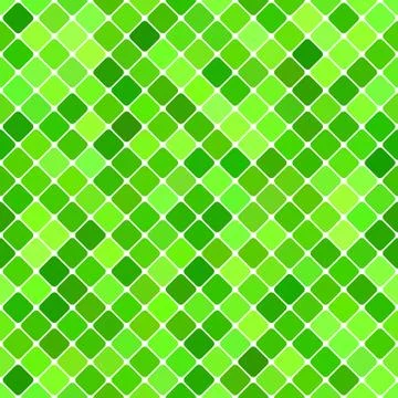 Green abstract seamless diagonal square pattern background design Stock Illustration