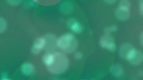 Green abstract shapes on a blurry background Stock Footage 290293243