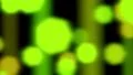 Green Abstract Spark Defocused Slow Motion Background Loop HD Footage
