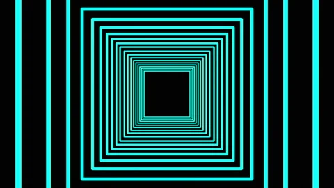 Green abstract square animation Video stock 87667682