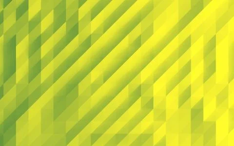 Green abstract square background, low poly style illustration Illustration