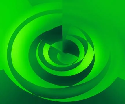 Green abstract swirl background 스톡 일러스트