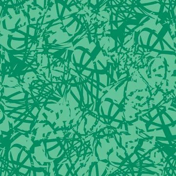 A green abstract texture seamless vector pattern Stock Illustration