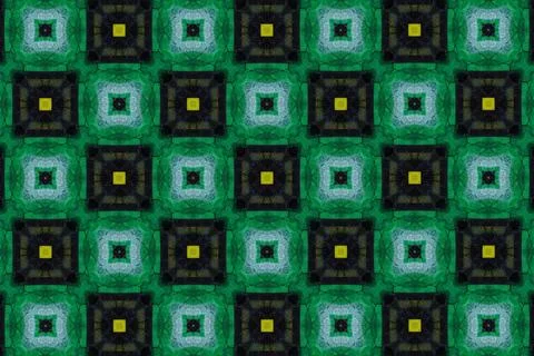 Green abstract textured background Stock Illustration