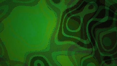 Green abstract topographic map pattern. Stock Footage 334189324