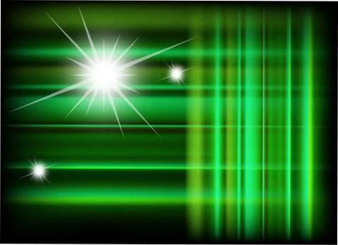 Green abstract vector background Stock Illustration
